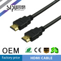 SIPU Gold connecteur 1.4version cuivre hdmi cbale gros audio vidéo câbles fot tv support 3d meilleur ordinateur câble